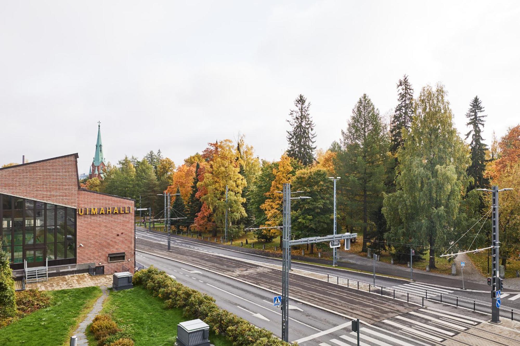 Rauhallinen Kolmio Omalla Saunalla Tampereen Keskustassa Exterior foto